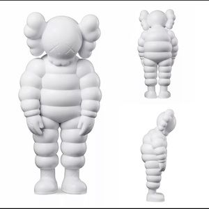 Brand New Kaws What Party Figure - White